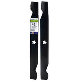 MaxPower vista frontal del juego de cuchillas listo para instalar, reemplazo OEM