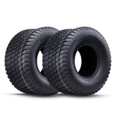 MAXROLLORS neumático frontal 18x9.50-8 mostrando perfil y beneficios de apoyo