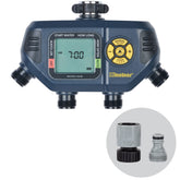 Melnor temporizador frontal con controles claros y ahorro de agua