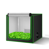 MELONFARM frontal del empaque mostrando tamaño 24x16x24 y beneficio de protección