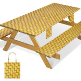 memKiya funda de mesa frontal mostrando ajuste y protección