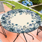 MHJY mantel redondo vista frontal mostrando ajuste elegante y protección