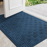 Mibao felpudo frontal 36x24 pulg protege entrada y luce moderno