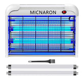 Micnaron vista frontal del matainsectos con diseño compacto y encendido para control interior