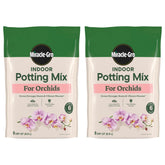 Miracle-Gro embalaje frontal muestra el producto y beneficios