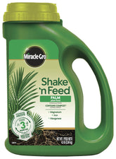 Miracle-Gro envase frontal mostrando 4.5 lb para identificación rápida