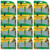 Miracle-Gro paquete frontal mostrando 12 paquetes y 48 espigas, conveniencia instantánea
