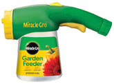 Miracle-Gro frente del envase mostrando el alimentador listo para usar