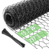 Miuwauer vista frontal del rollo de malla con largo ideal para cercos