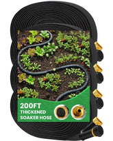 MIXC manguera frontal 200ft mostrando longitud y acabado resistente