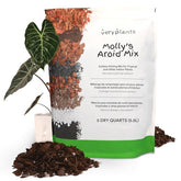 veryplants molly's empaque frontal mostrando 5 cuartos y beneficios