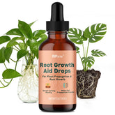 Montorchid botella frontal mostrando diseño y capacidad 4 oz, ideal para propagar plantas