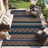 MontVoo alfombra exterior frontal mostrando diseño y tamaño práctico