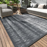 MontVoo vista frontal de alfombra exterior, aspecto moderno y protección