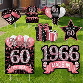 MOORAY cartel principal 60 en césped, crea impacto visual