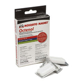 Mosquito Magnet frente del empaque mostrando pack de 3 cartuchos y beneficios
