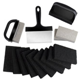MOWOT imagen frontal del kit mostrando todas las piezas para limpieza rápida