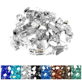 Mr. Fireglass paquete frontal mostrando 10 lb y aspecto platino brillante