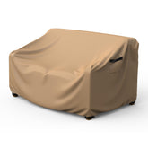 Mrrihand funda frontal para sofá marrón protegiendo todo el frontal