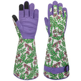 MSUPSAV guantes frontal mostrando diseño floral y protección