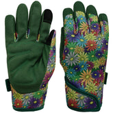 MSUPSAV vista frontal de guantes florales, protección cómoda para jardinería