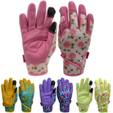MSUPSAV guantes frontal mostrando diseño rosa y palma acolchada para protección