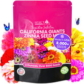 NatureZ Edge paquete frontal mostrando 2 oz y cantidad de semillas, ideal para jardinería