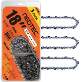NEO-TEC empaque frontal pack de tres cadenas listo para uso