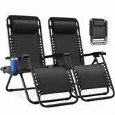 NEWBULIG vista frontal de silla para patio con respaldo reclinable y comodidad