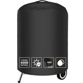 NEXCOVER vista frontal de la funda protegiendo una parrilla, protección completa