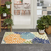 Nourison alfombra Aloha frontal multicolor aporta alegría y resistencia