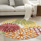 Nourison alfombra Aloha vista frontal aporta color y resistencia