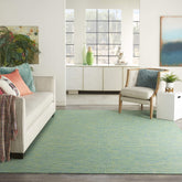 Nourison alfombra frontal en interior aporta color y resistencia