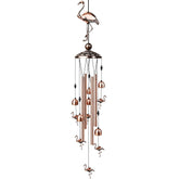 Nowpis carillón frontal mostrando flamenco decorativo y montaje fácil