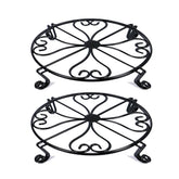 NSYOOMH soporte frontal negro mostrando estabilidad y diseño elegante