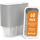 NUPICK bandeja frontal del pack mostrando ajuste perfecto y limpieza rápida