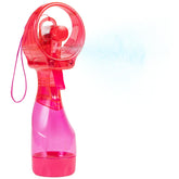 O2COOL ventilador frontal mostrando diseño fresa y beneficio refrescante