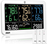 OBET pantalla frontal color con lecturas claras y control visual