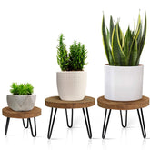 OBTAIN soporte frontal pack de tres, muestra diseño elegante y estable