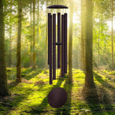 ODRODR campana de viento frontal mostrando seis tubos grandes y elegante presencia