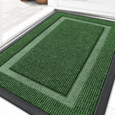 OLANLY felpudo vista frontal mostrando diseño y tamaño práctico