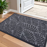 OLANLY felpudo frontal 36x24 con diseño resistente, protección inmediata