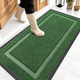 OLANLY felpudo frente de 47x23 pulg protege entrada