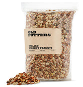 Old Potters paquete frontal mostrando 10 lb y beneficios nutricionales