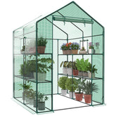 OLIXIS vista frontal del invernadero protegiendo plantas y optimizando espacio