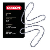 Oregon cadena frontal enrollada, reemplazo fiable y ajuste preciso