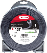 Oregon Magnum Gatorline vista frontal del carrete, durabilidad visible