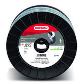 Oregon Magnum Gatorline carrete frontal mostrando longitud y ahorro