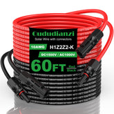 Oududianzi cable frontal y embalaje mostrando el juego listo para instalación
