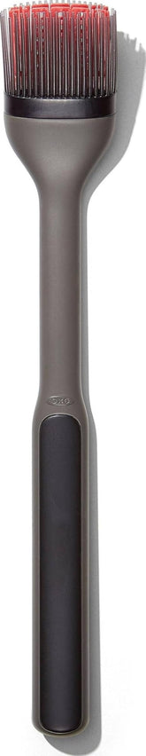 OXO brocha frontal con mango largo y cabeza inclinada, limpieza fácil